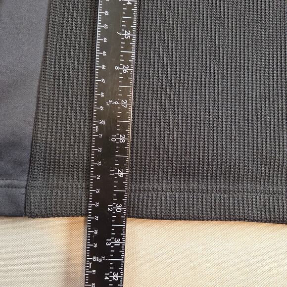 Spyder Men’s XXL Quarter Zip Pullover Black Gray Fleece 229517 Luther Logo - Picture 7 of 16